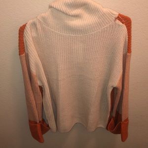 Color block sweater